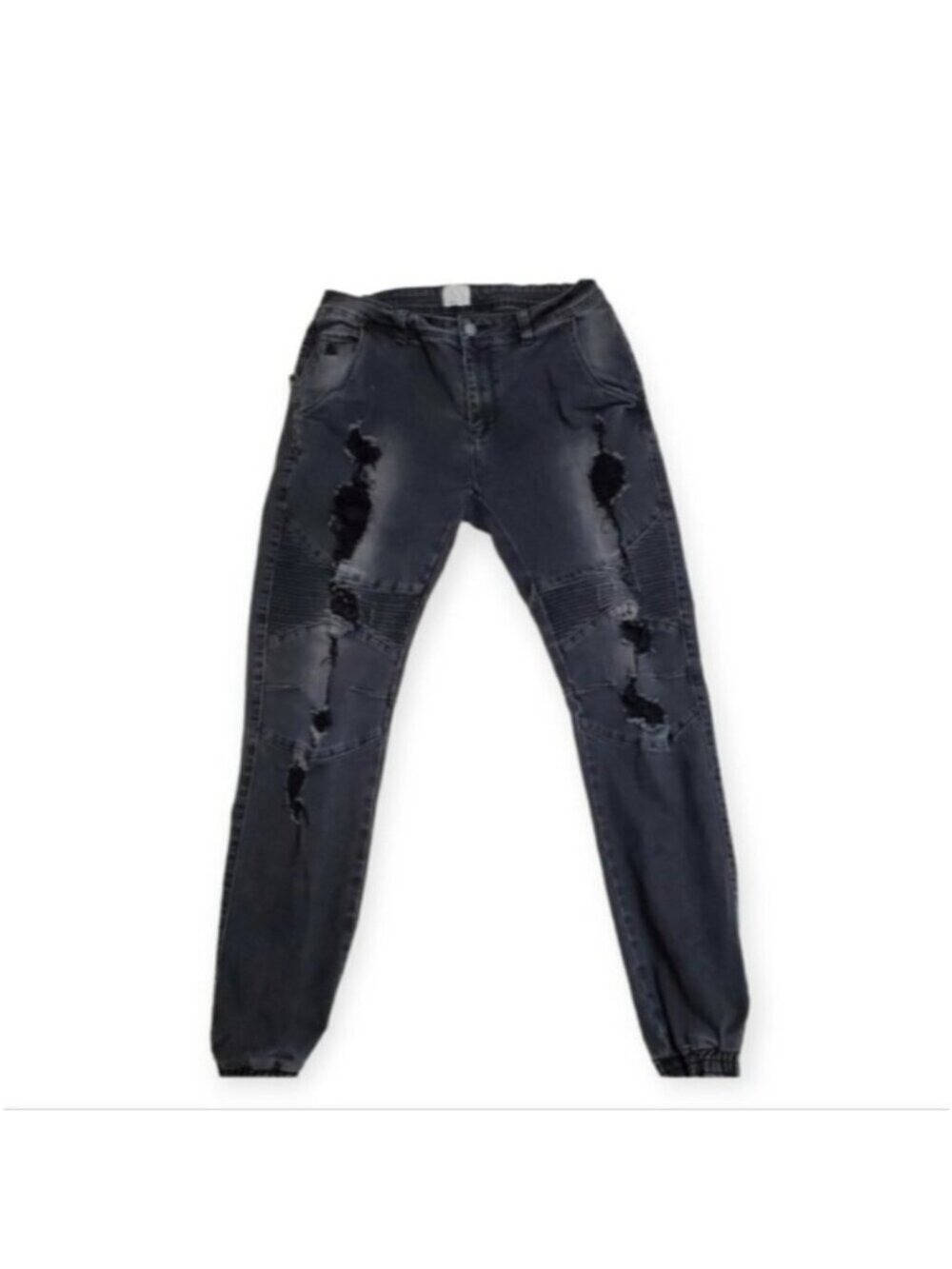 Kuwalla Tee Moto Denim Joggers Biker Jeans 34